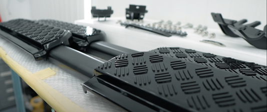 Introducing Hunters Prestige Chequer Plate Side Steps: The Best on the Market