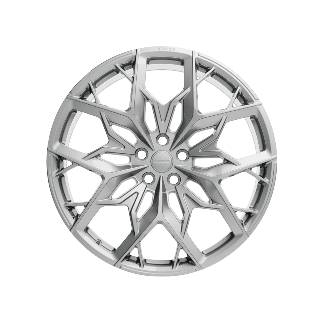 23" Hawke Vortex Alloy Wheel Set (Set of 4) Silver Finish