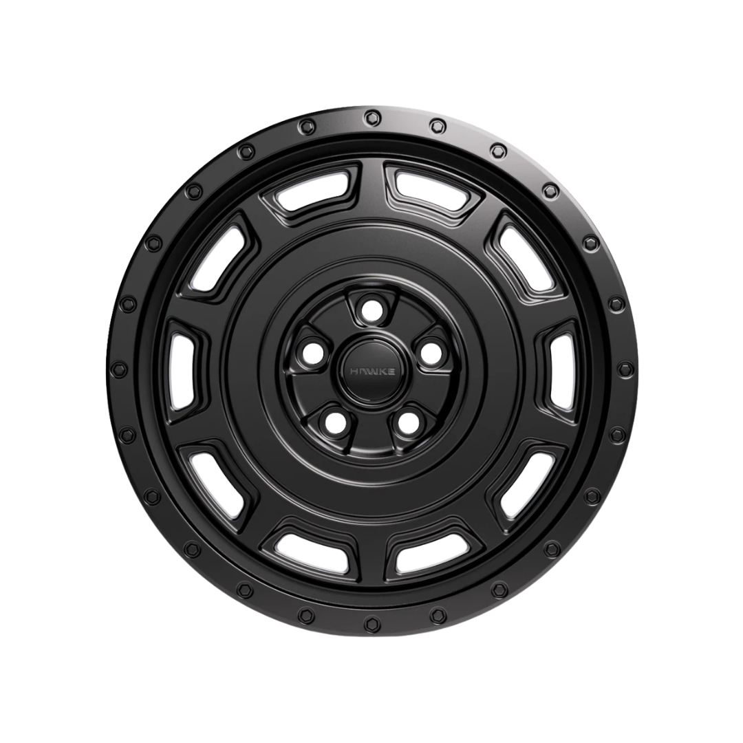 18" Hawke AWD Hydra Alloy Wheel Set (Set of 4) Matt Black