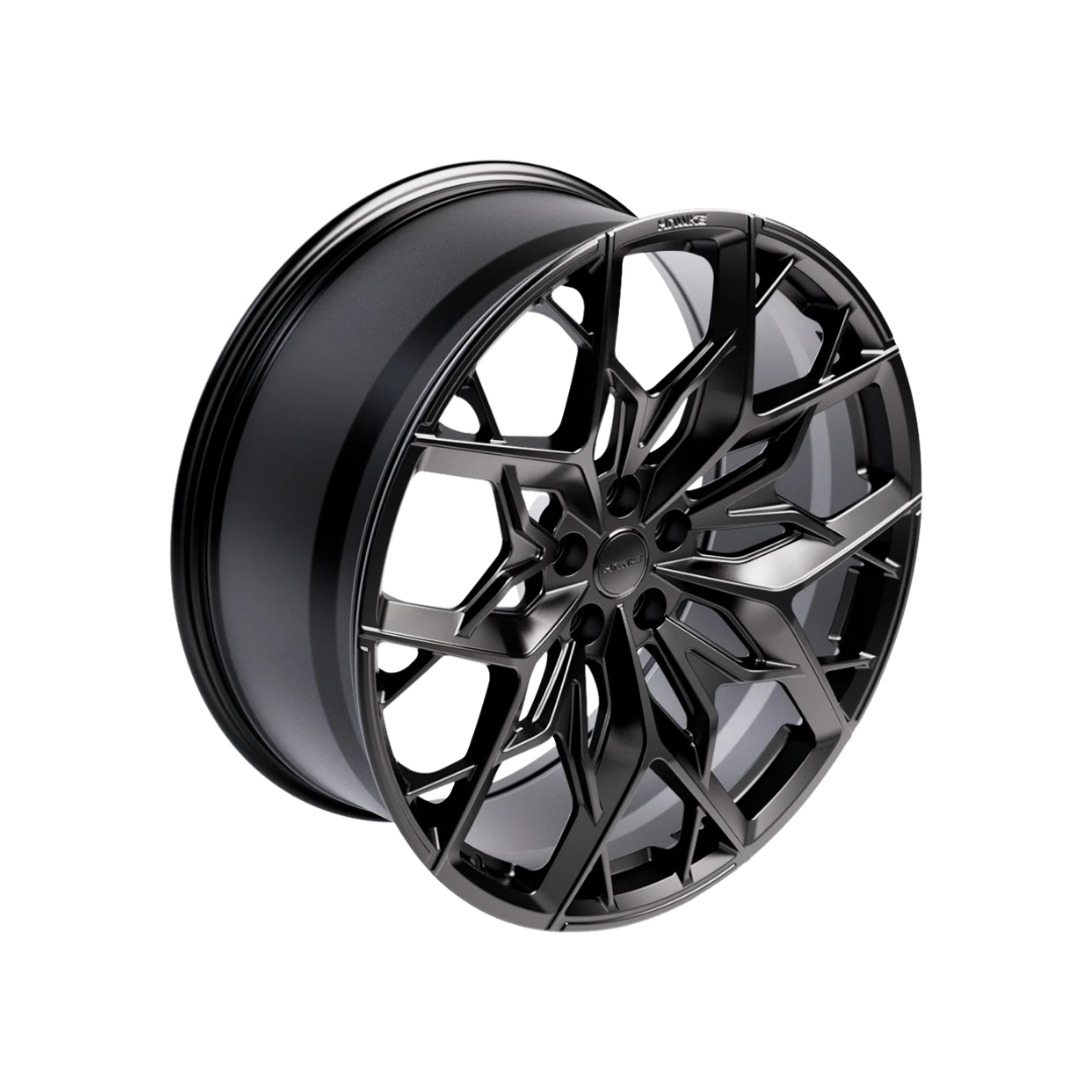 23" Hawke Vortex Alloy Wheel Set (Set of 4) Matt Black