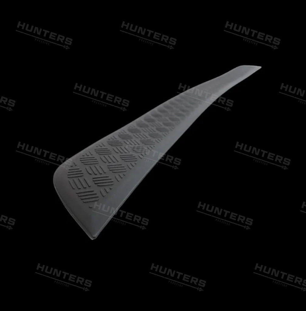 Chequer Plate Rear Bumper Scratch Protection Strip - V1