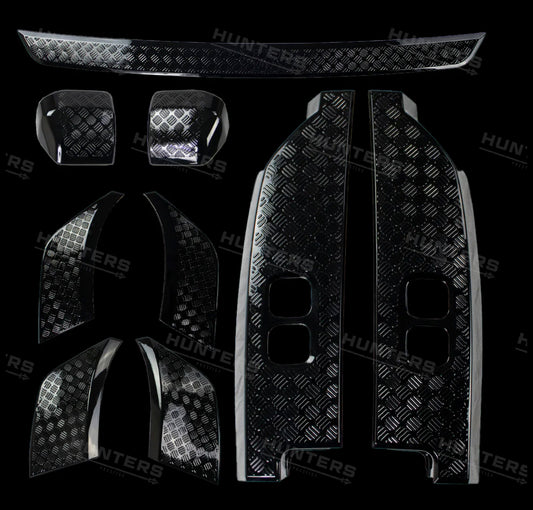 9-Piece Chequer Plate Exterior Kit