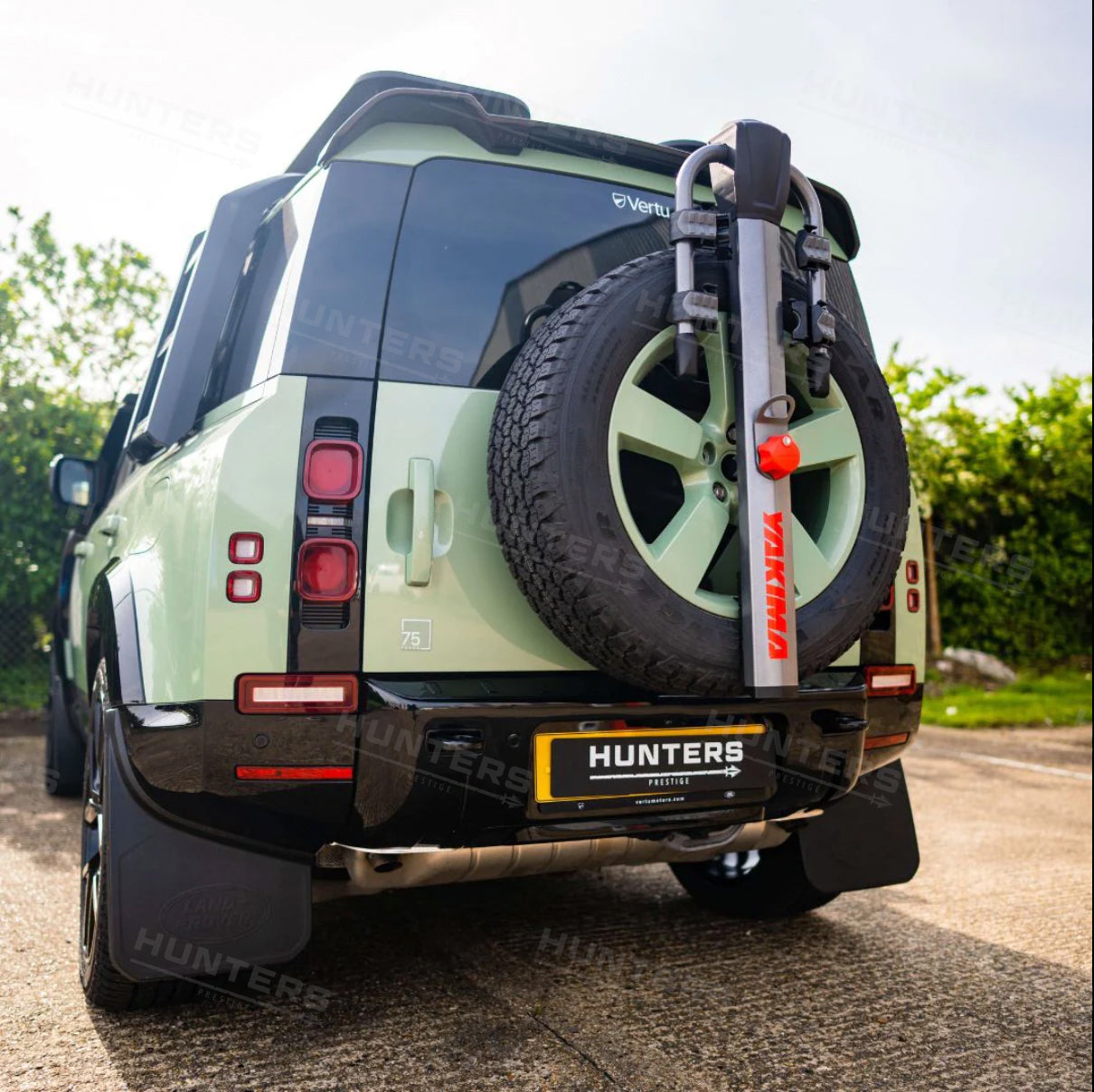 Spare Wheel Mounted Bike Carrier