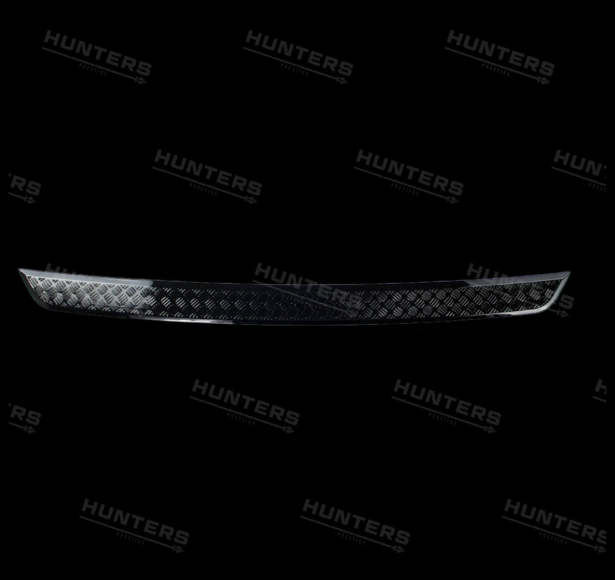 Chequer Plate Rear Bumper Scratch Protection Strip - V1