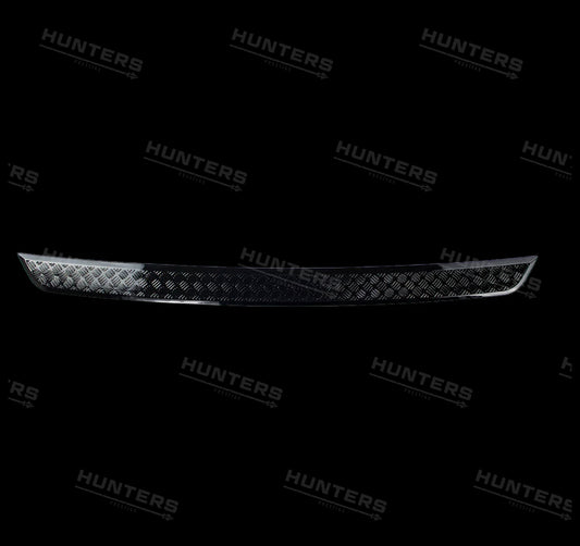Chequer Plate Rear Bumper Scratch Protection Strip - V1