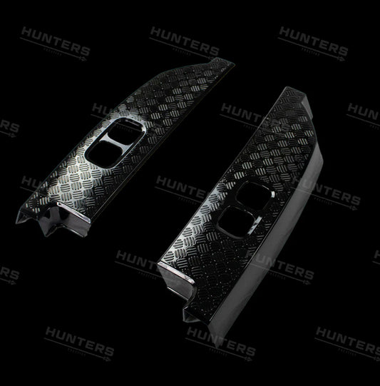 Chequer Plate Tail Lamp Covers