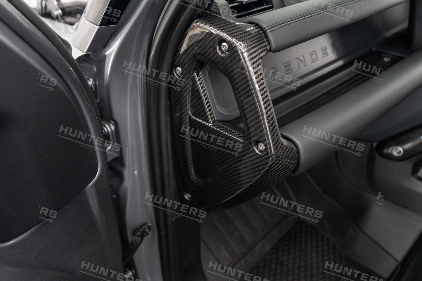 Carbon Fibre Interior Dashboard Ends