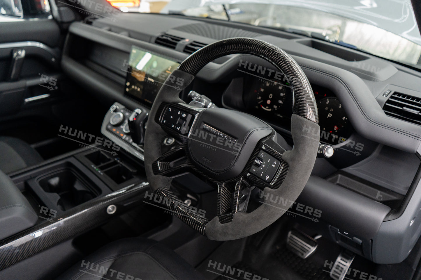Sports Steering Wheel - Flat Bottom