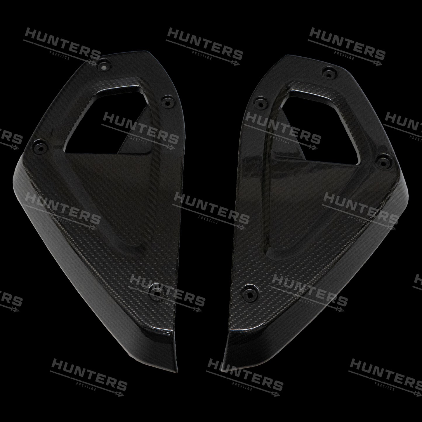 Carbon Fibre Interior Dashboard Ends