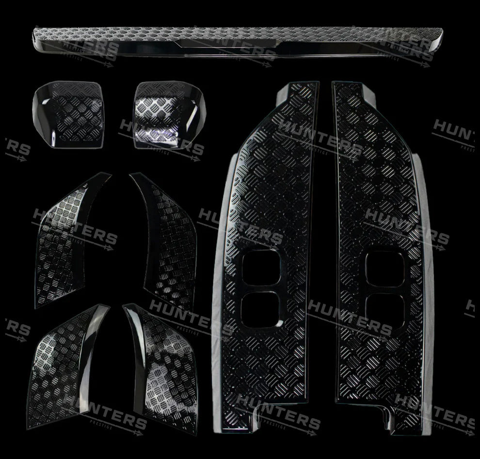 9-Piece Chequer Plate Exterior Kit