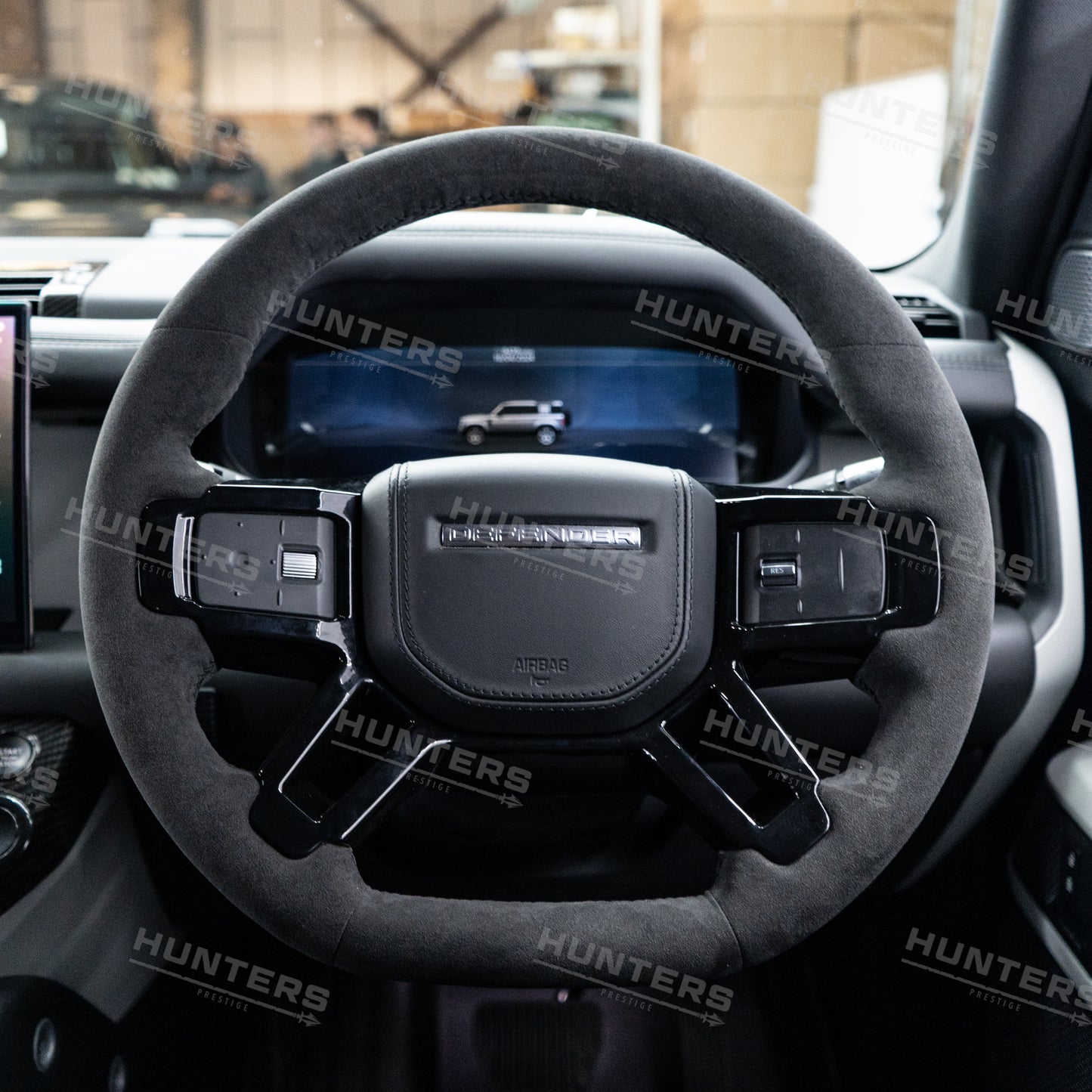 Sports Steering Wheel - Flat Bottom