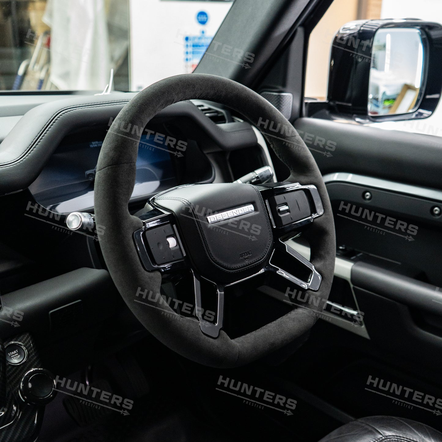 Sports Steering Wheel - Flat Bottom