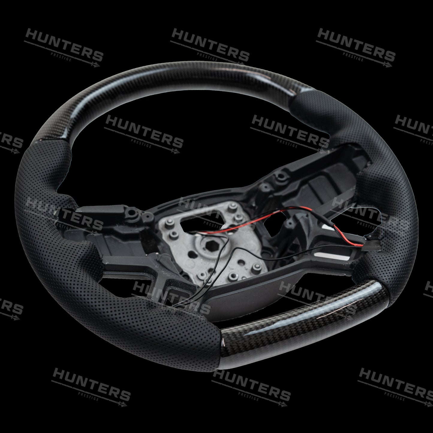 Sports Steering Wheel - Flat Bottom
