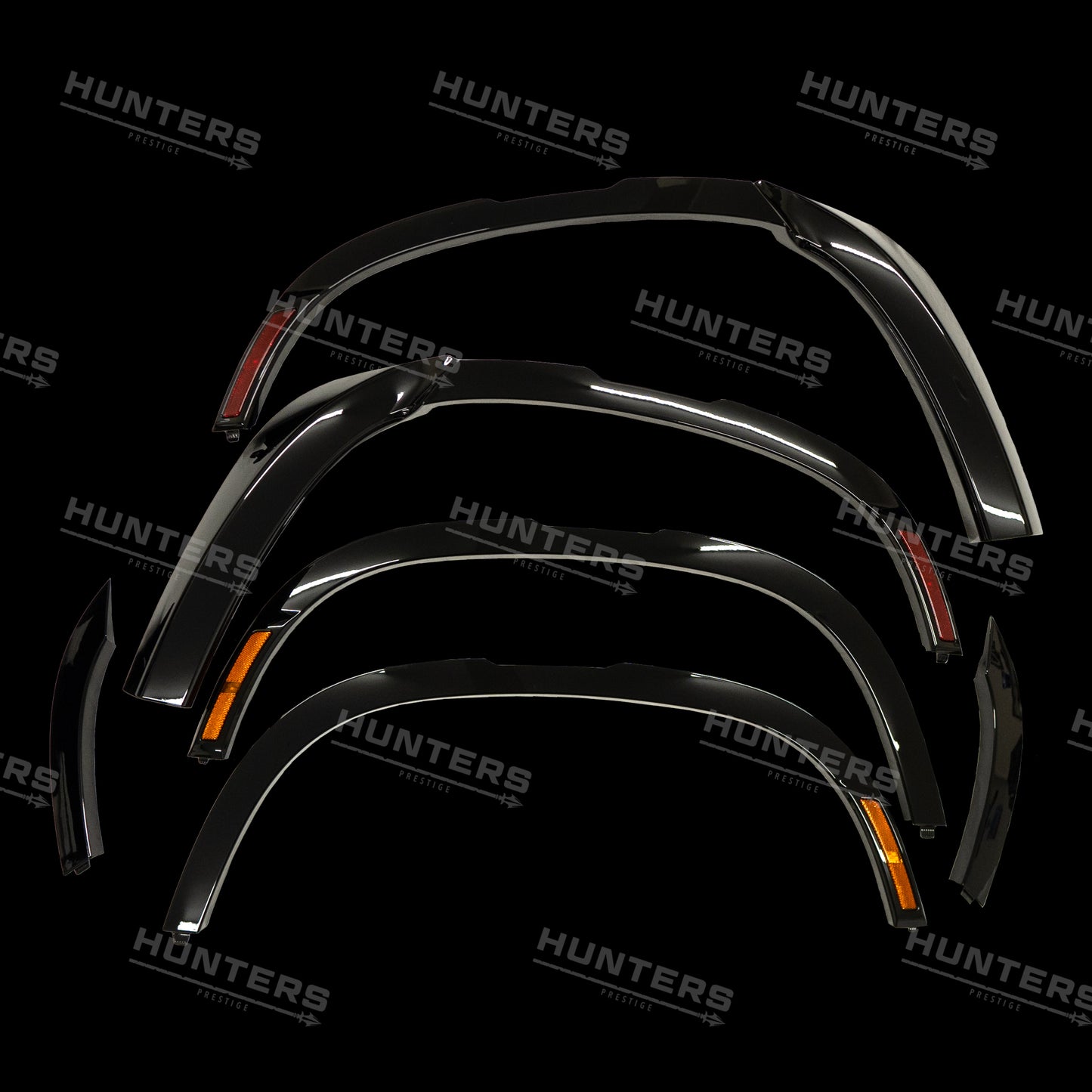 LR Genuine Standard Wheel Arch Kit - Gloss Black