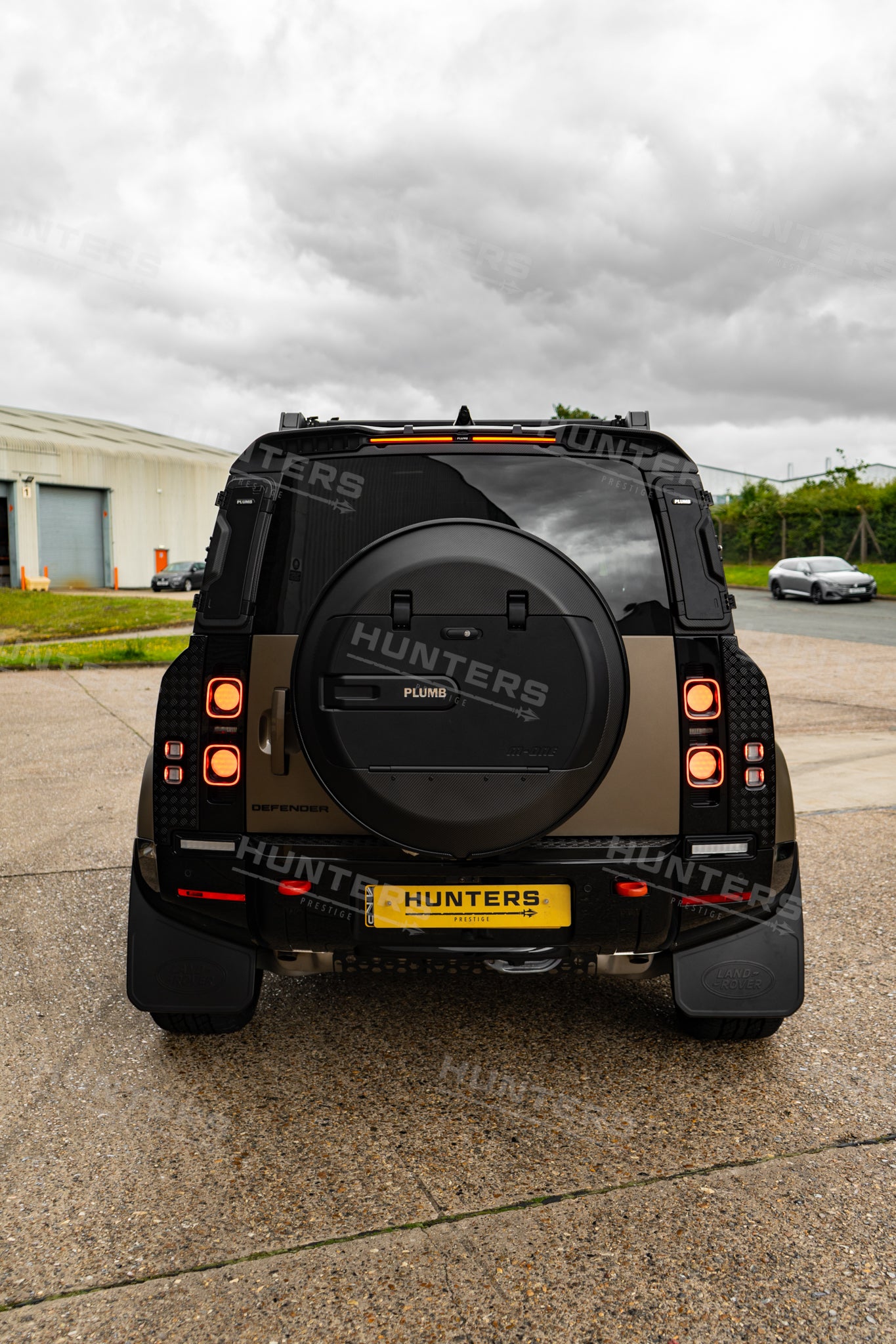 Plumb Dry Carbon Rear D-Pillar Storage Box (Pair)