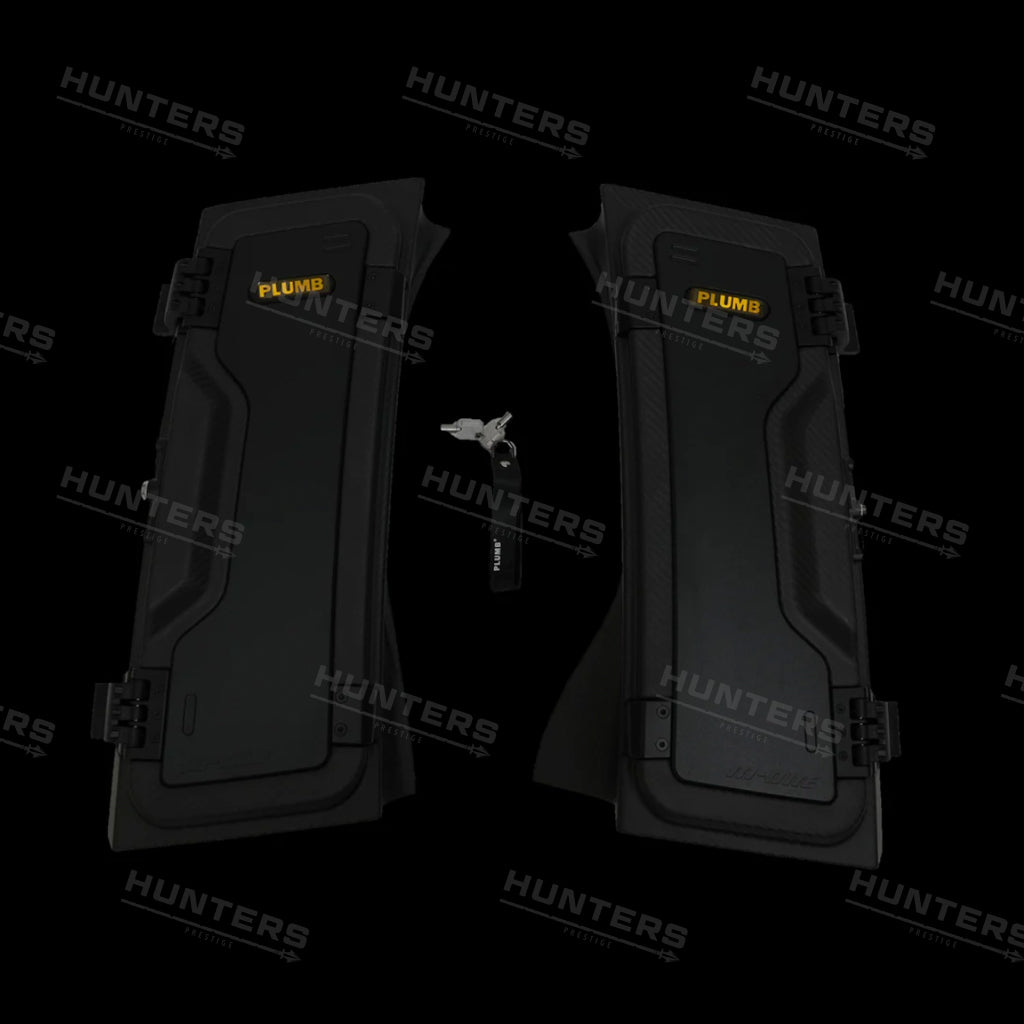 Plumb Dry Carbon Rear D-Pillar Storage Box (Pair)