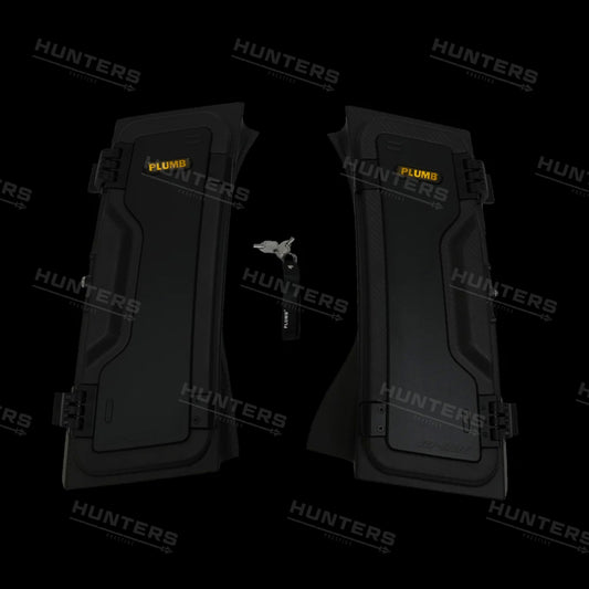 Plumb Dry Carbon Rear D-Pillar Storage Box (Pair)