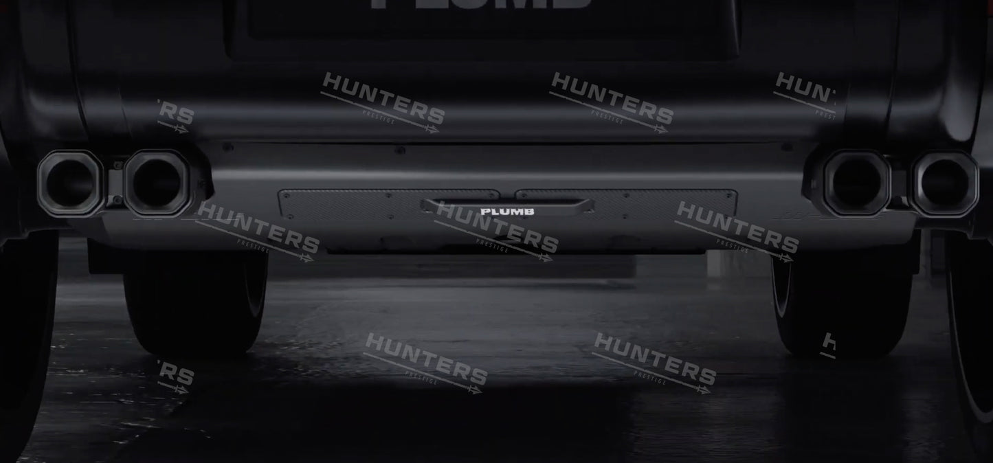 Plumb Exhaust Tips & Exhaust Box Cover