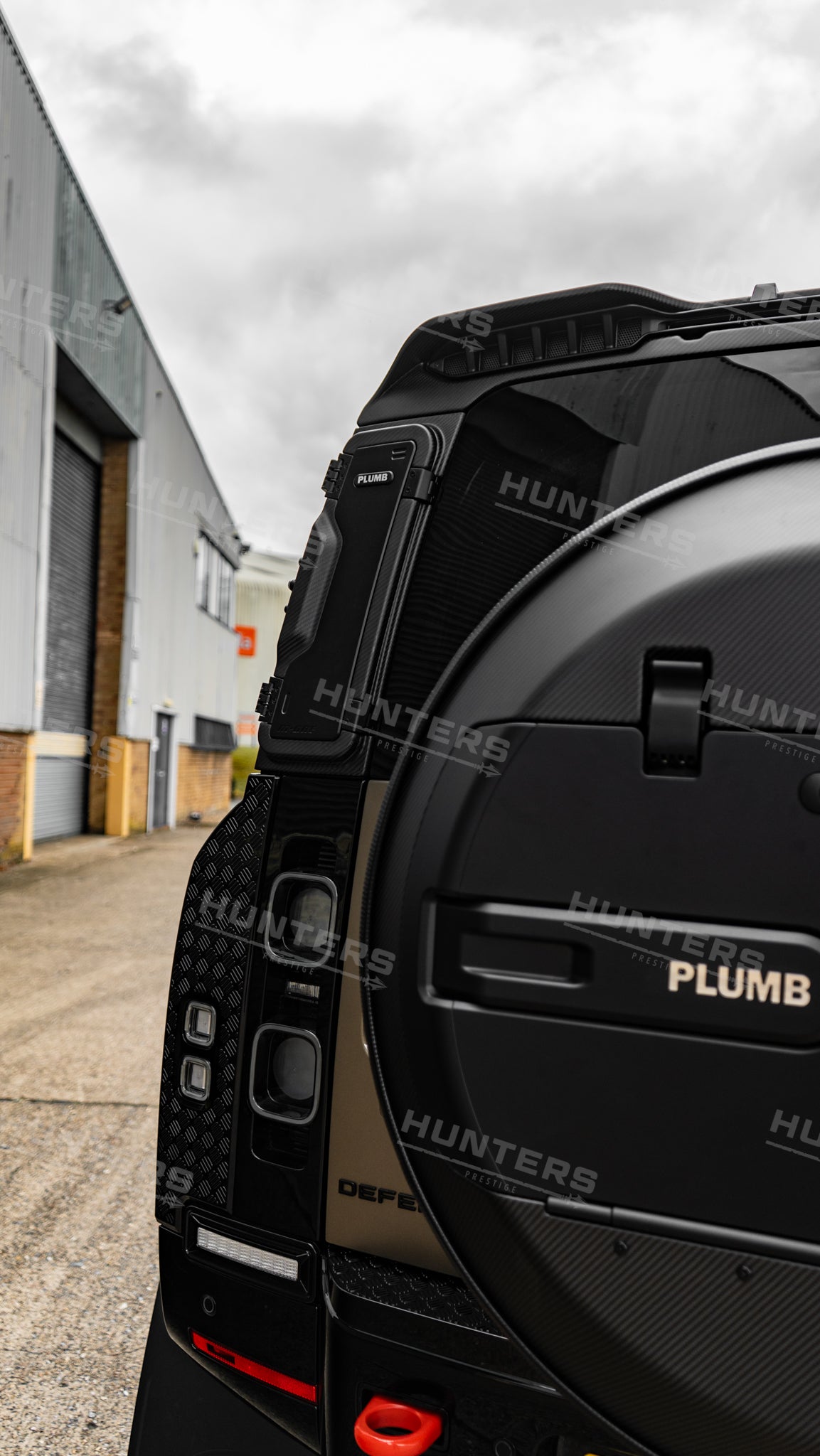 Plumb Dry Carbon Rear D-Pillar Storage Box (Pair)