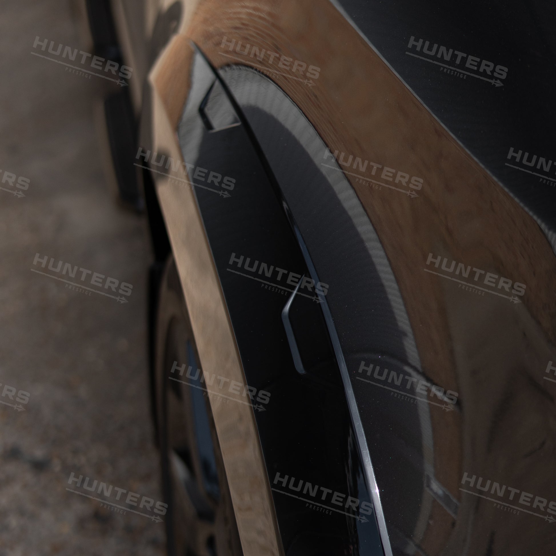 Raptor Style Gloss Black 110 Wide Wheel Arch Kit