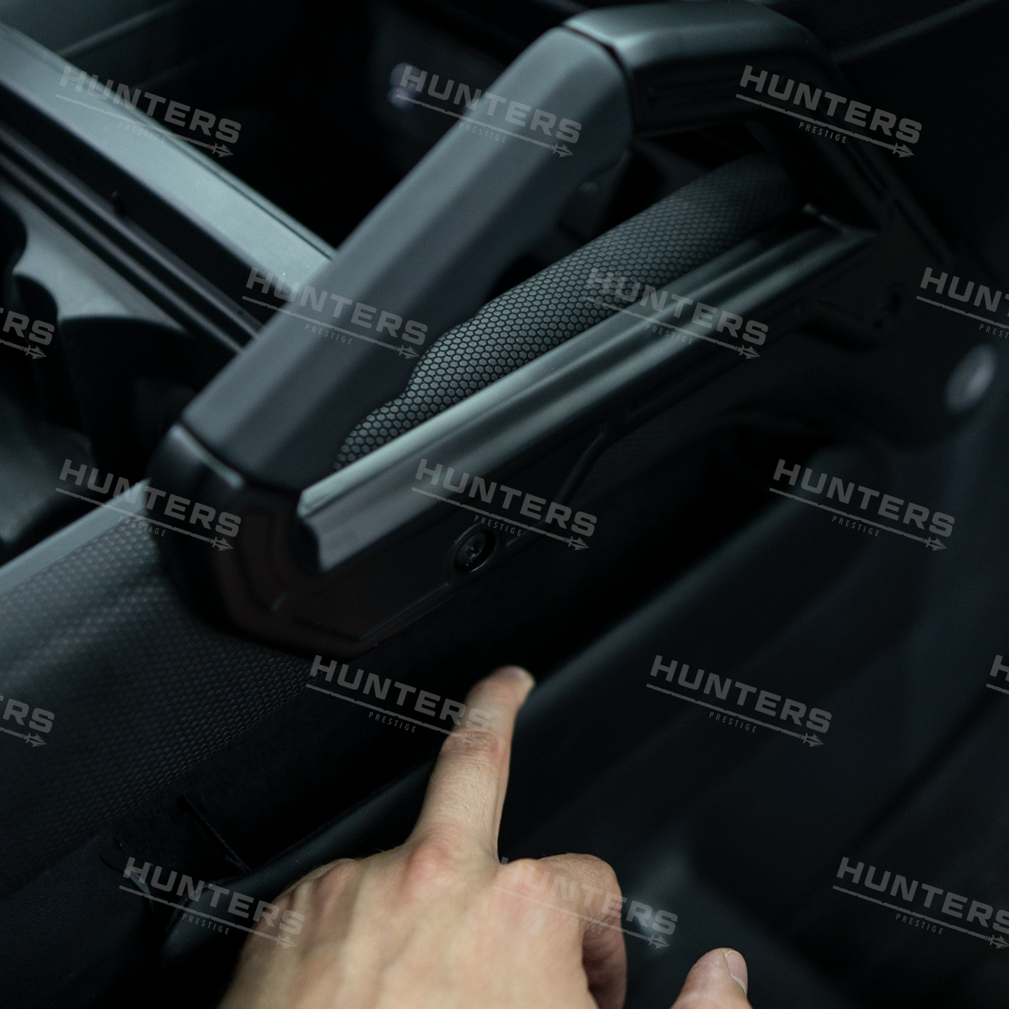 New Land Rover Defender L663 Centre Console Side Storage Pockets & Grab Handles