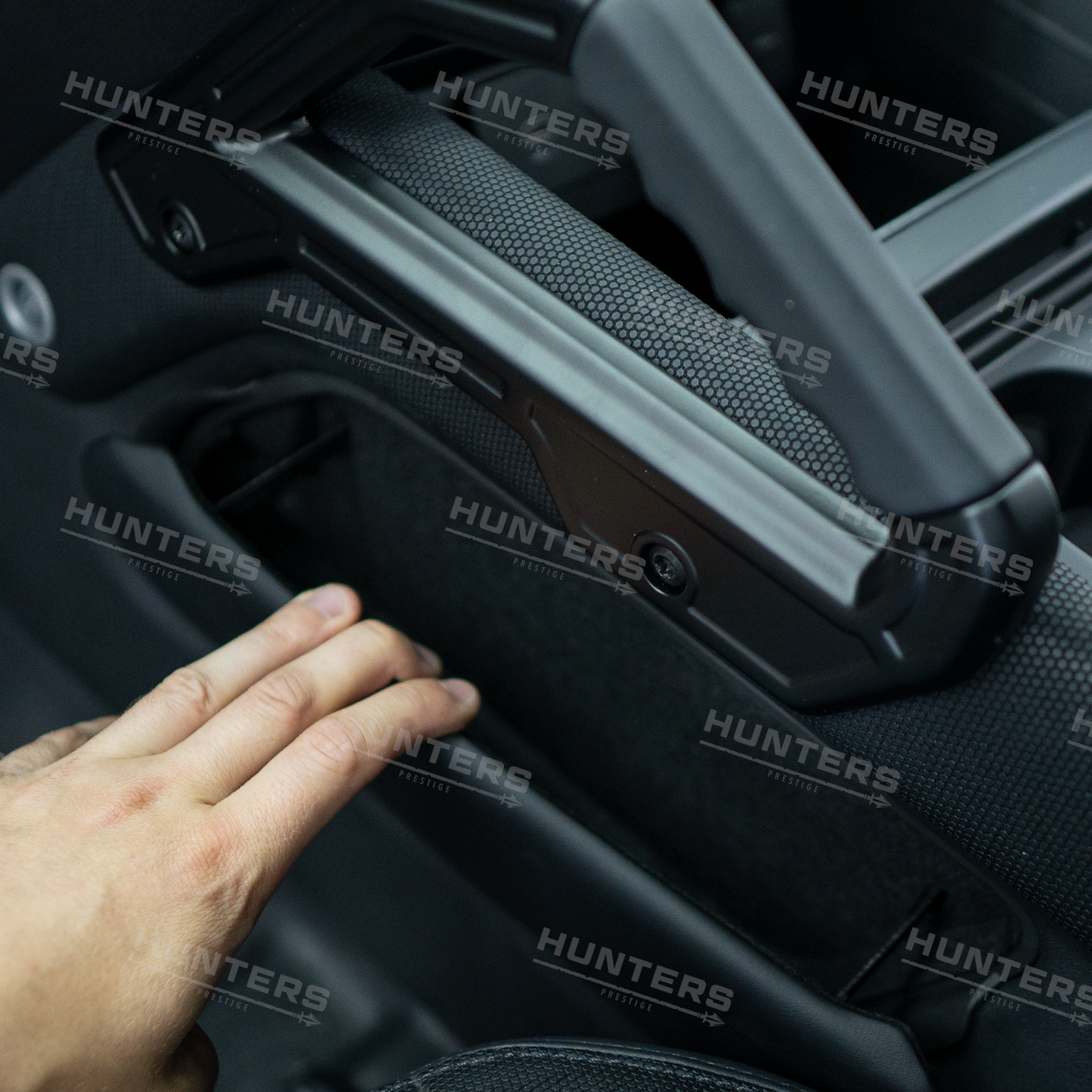 New Land Rover Defender L663 Centre Console Side Storage Pockets & Grab Handles
