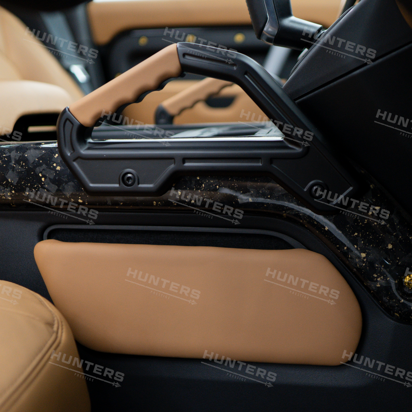New Land Rover Defender L663 Centre Console Side Storage Pockets & Grab Handles