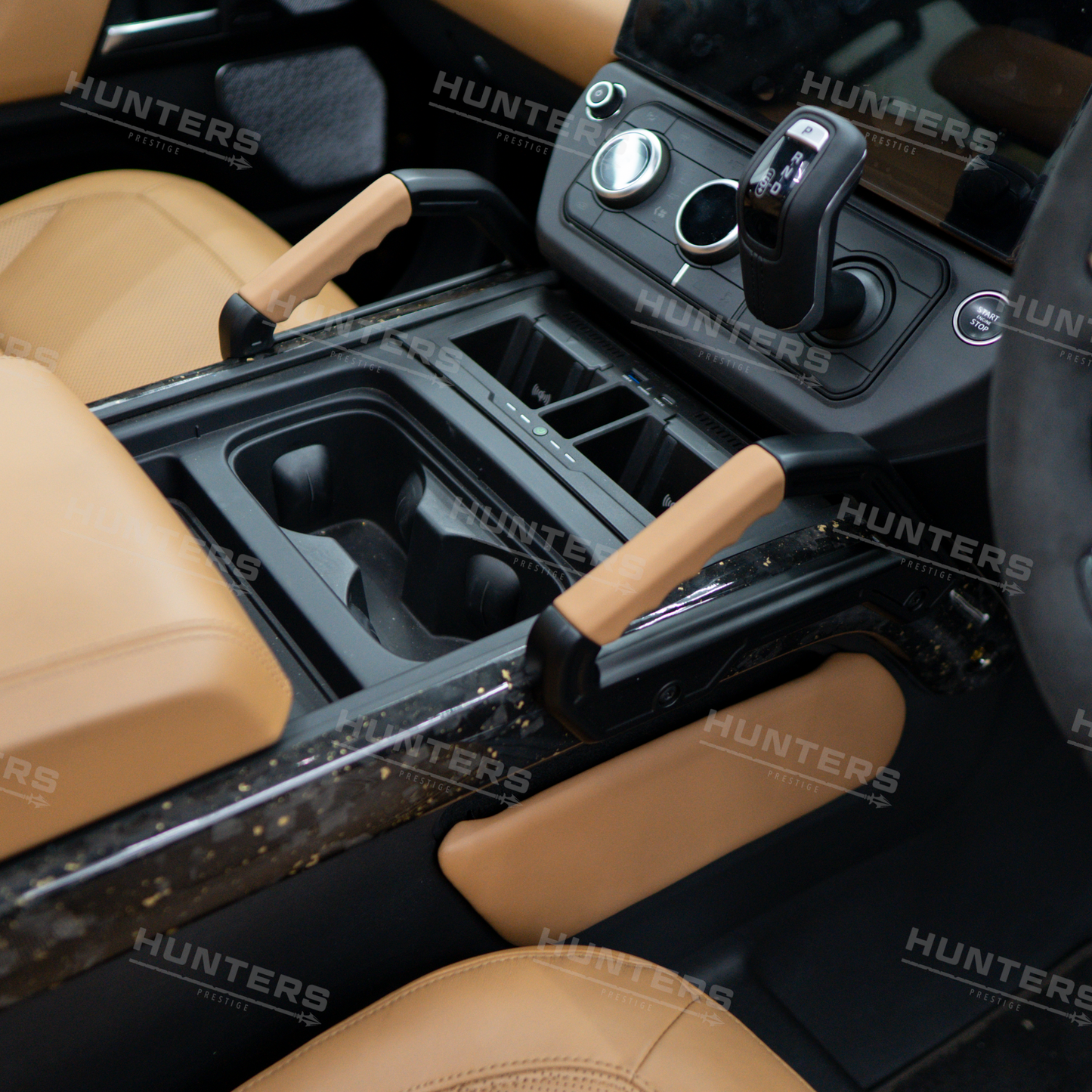 New Land Rover Defender L663 Centre Console Side Storage Pockets & Grab Handles