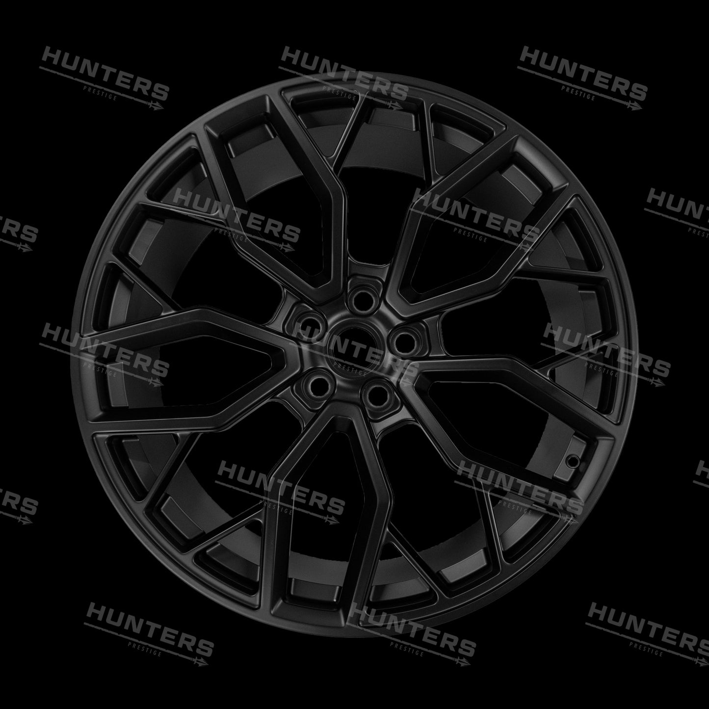 22 inch Satin Black Forged Alloy Wheel (Set of 4)