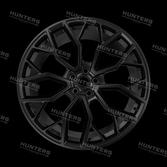 22 inch Satin Black Forged Alloy Wheel (Set of 4)