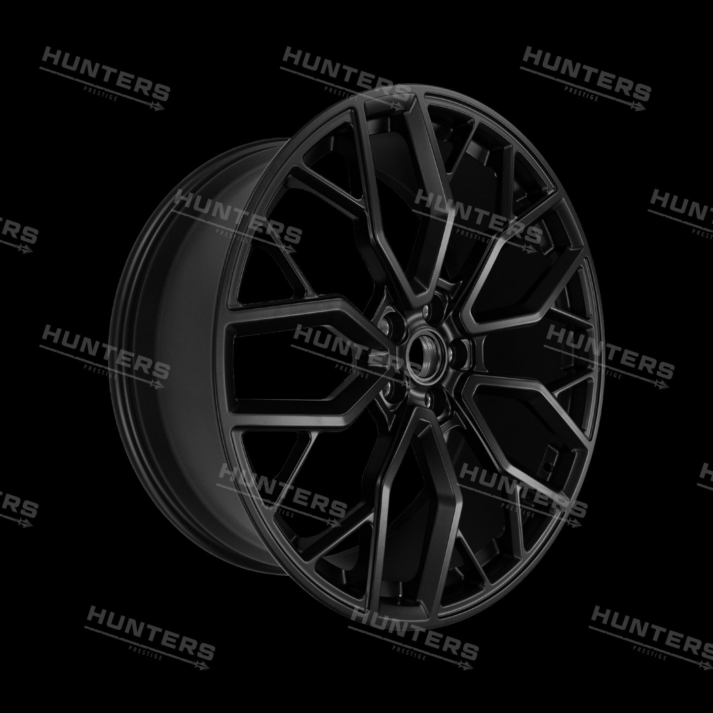 22 inch Satin Black Forged Alloy Wheel (Set of 4)