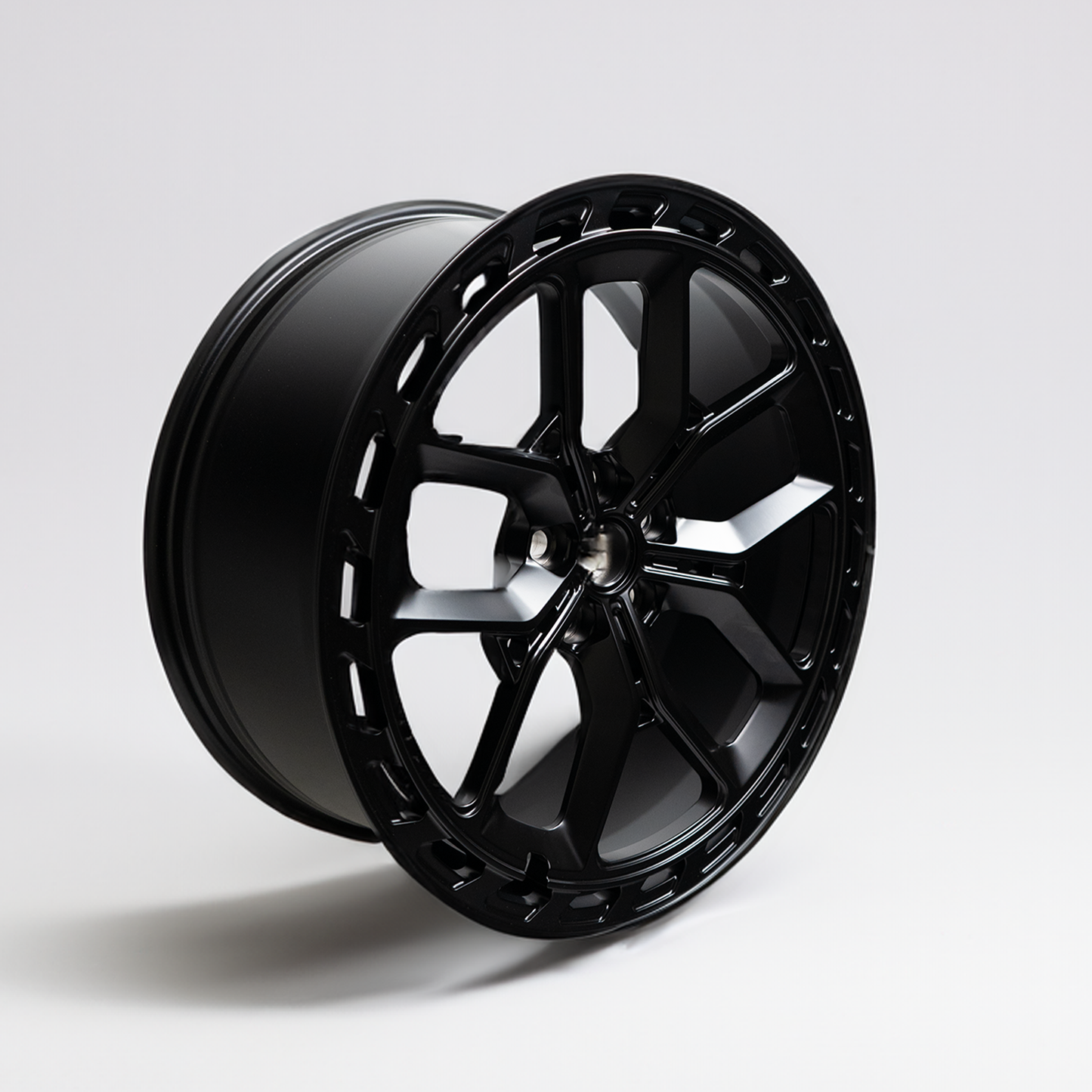 22 inch Satin Black Forged Alloy Wheel (Set of 4)