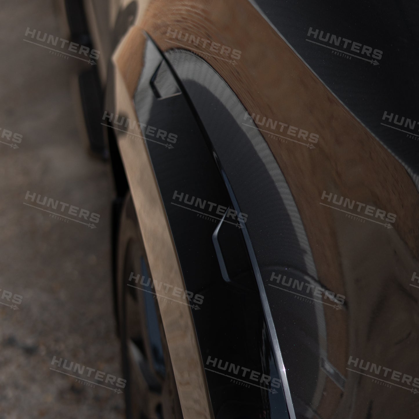Raptor Style Gloss Black 110 Wide Wheel Arch Kit