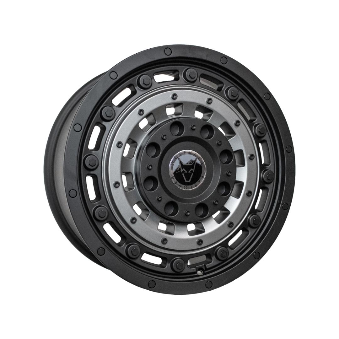 18" Wolfrace Explorer Overland II Matt Black Gunmetal Alloy Wheel Set (Set of 4)