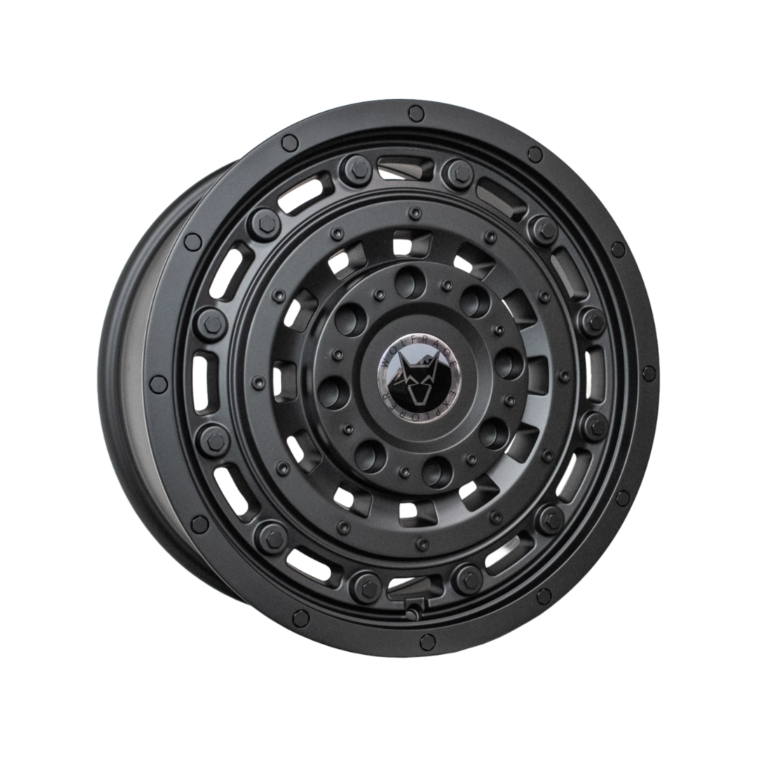 18" Wolfrace Explorer Overland II Matt Black Alloy Wheel Set (Set of 4)