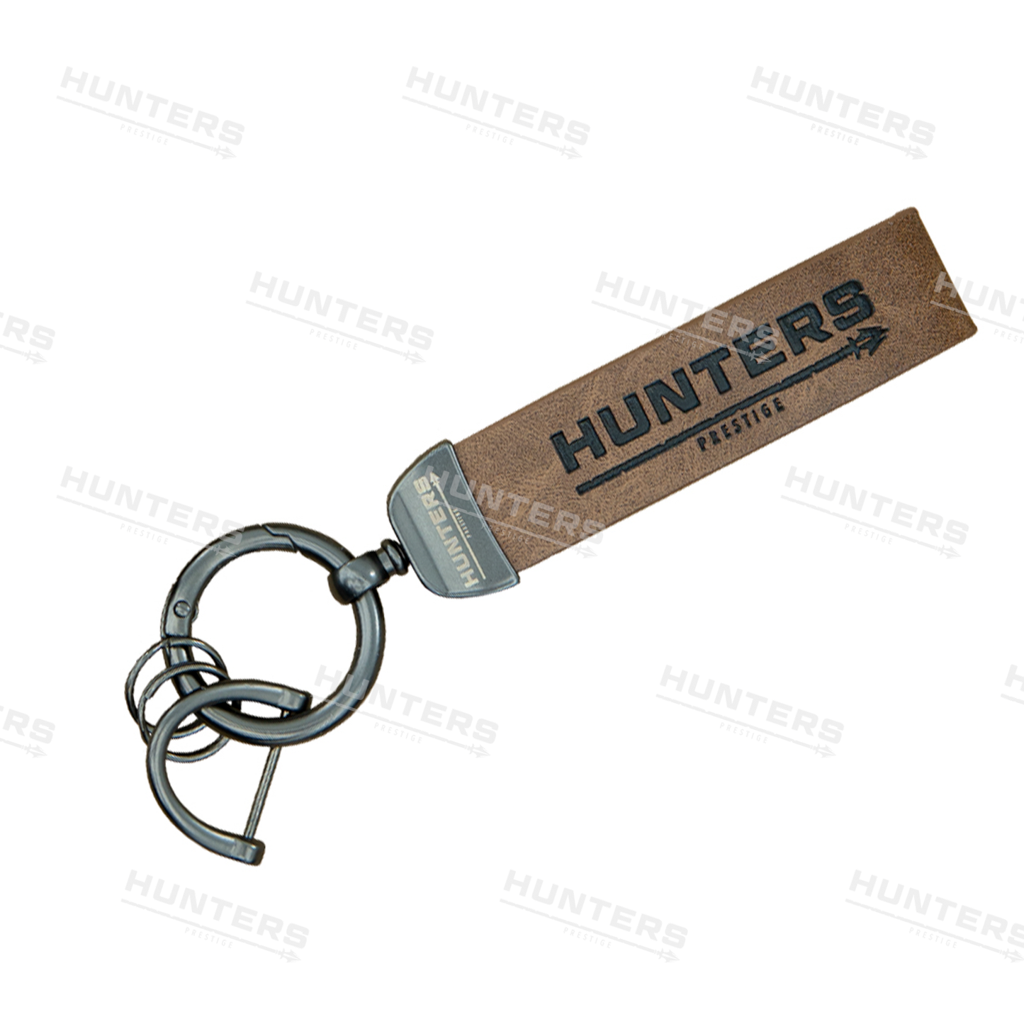 Hunters Prestige Faux Leather Keychain