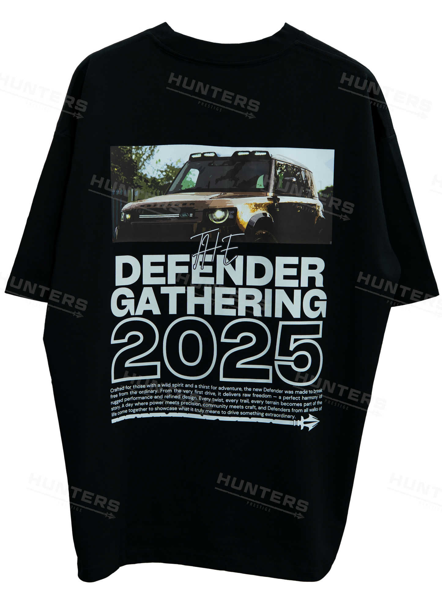 Hunters Presents The Defender Gathering 2025 T-shirt
