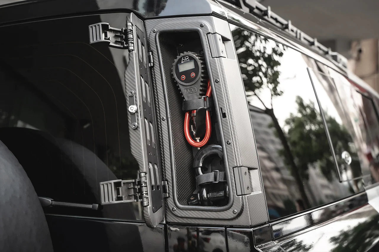 Plumb Dry Carbon Rear D-Pillar Storage Box (Pair)