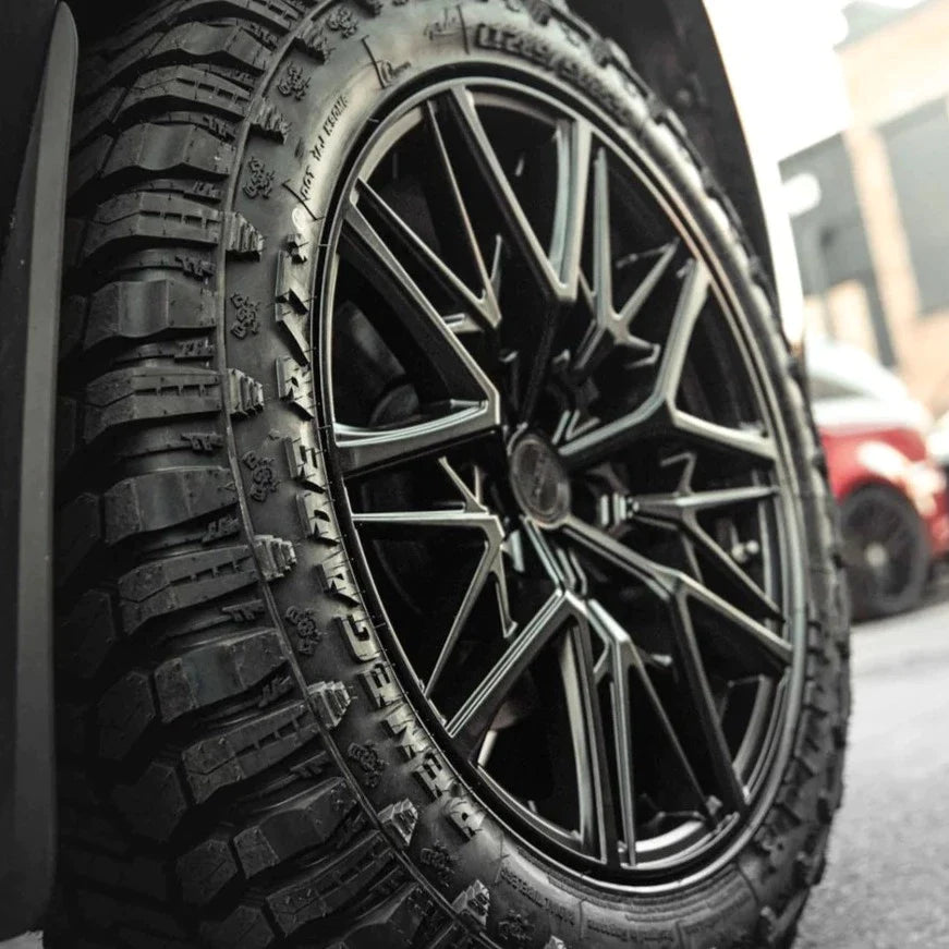 20 inch Riviera RV196 Satin Black Alloy Wheel (Set of 4)