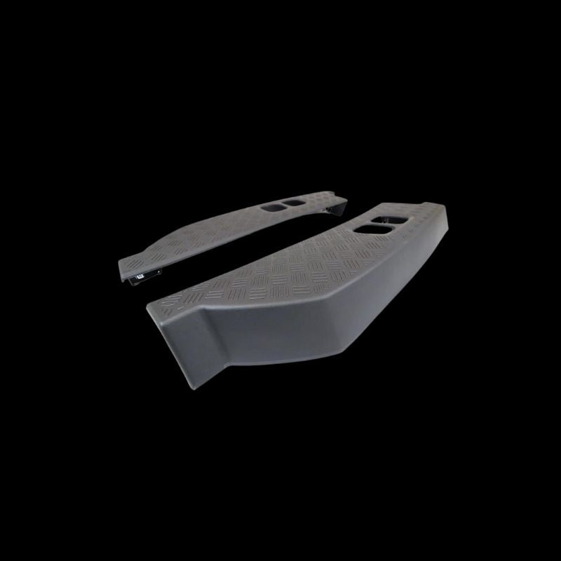 Defender L663 Chequer Plate Tail Lamp Covers-110/90 - House of Vulkan