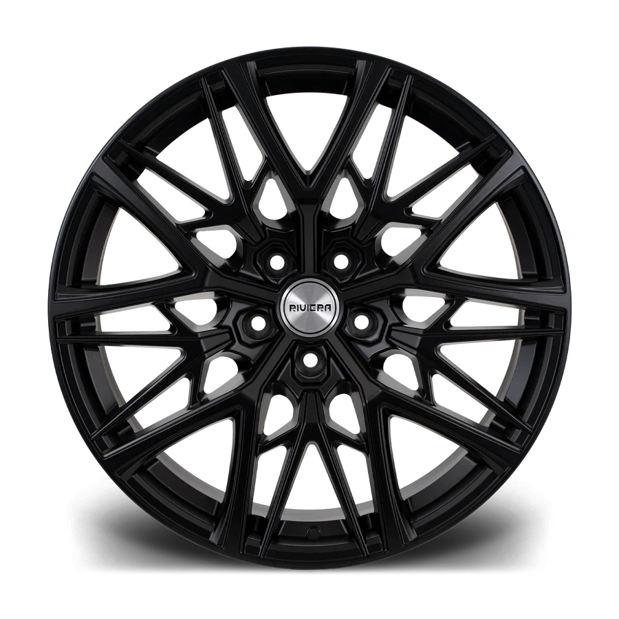 20 inch Riviera RV196 Satin Black Alloy Wheel (Set of 4)