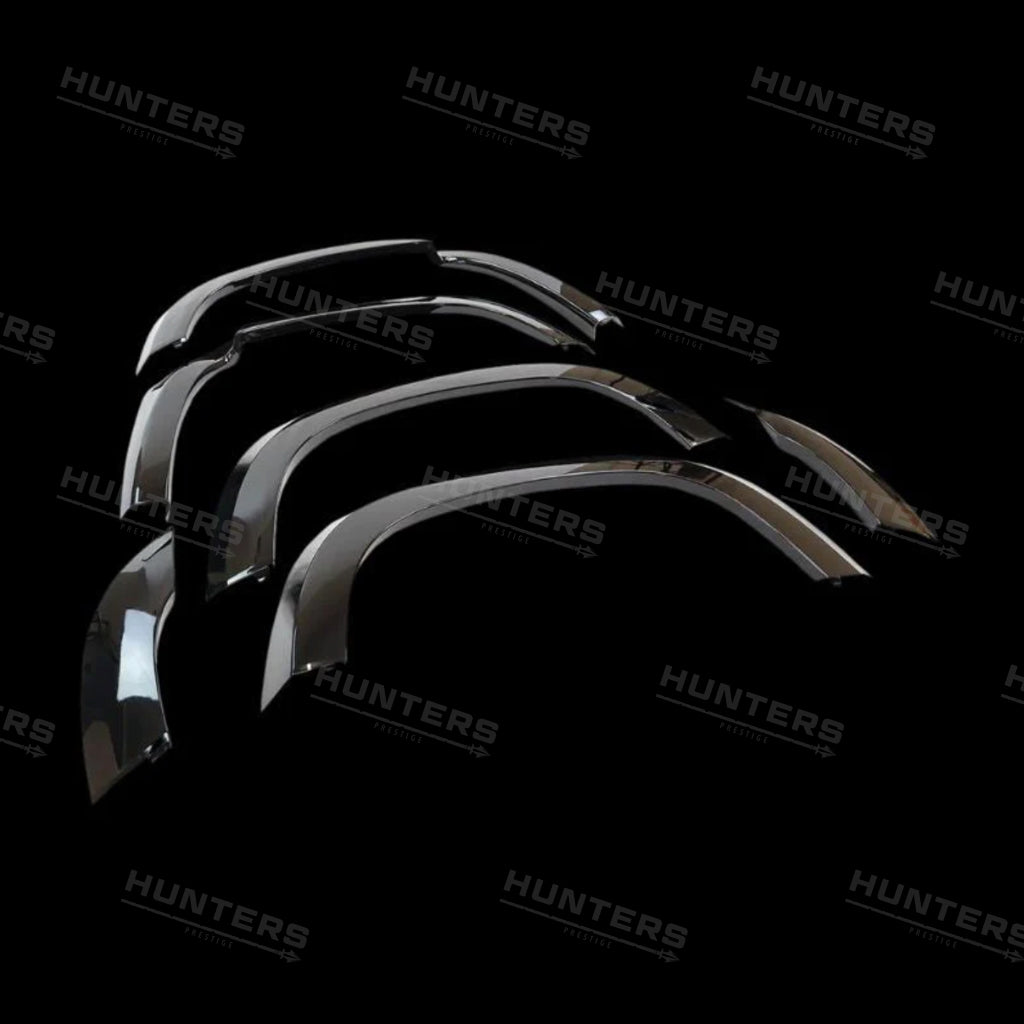 Hunters Custom Defender Defender L663 110 Wide Wheel Arch Kit - Gloss Black – Hunters Prestige