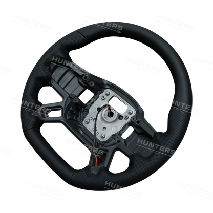 Sports Steering Wheel - Flat Bottom