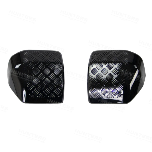 Chequer Plate Wing Mirror Covers