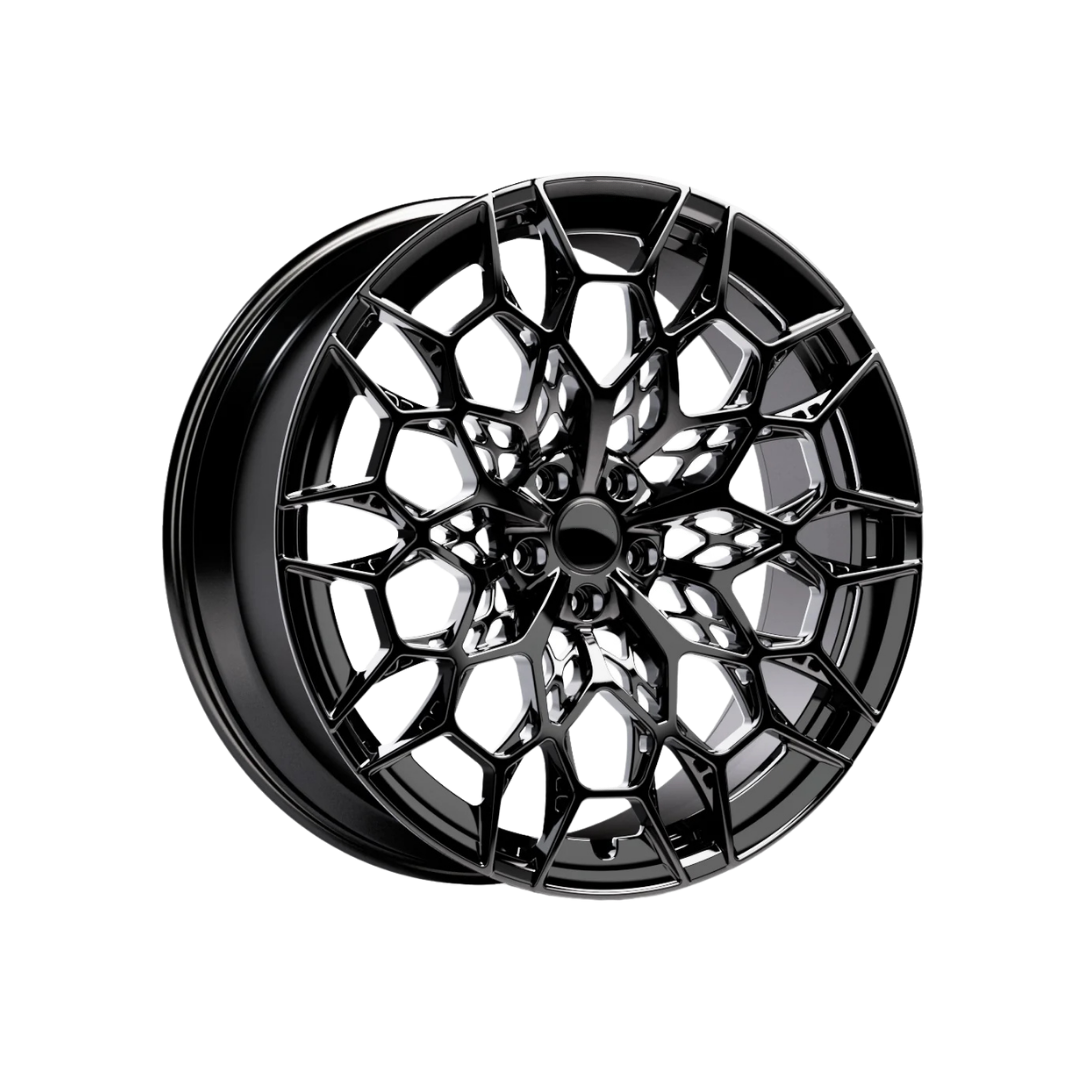 22" HL1 Alloy Wheel Set (Set of 4) Gloss Black