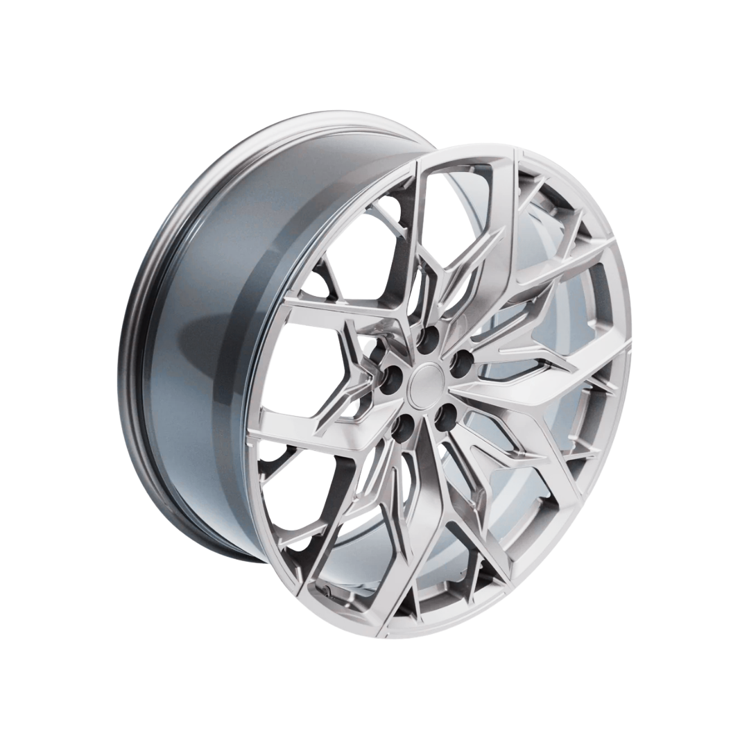 23" HV2 Alloy Wheel Set (Set of 4) Silver Finish