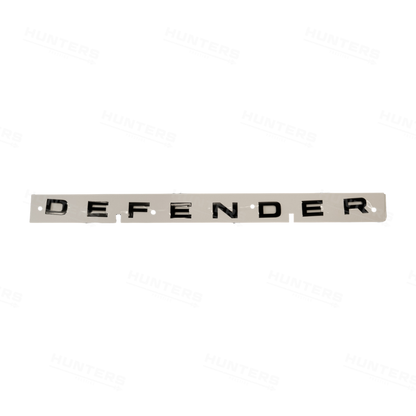 Genuine LR New Defender L663 Gloss Black Badges