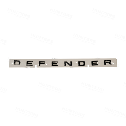 Genuine LR New Defender L663 Gloss Black Badges