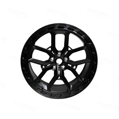 22 inch Satin Black Forged Alloy Wheel (Set of 4)