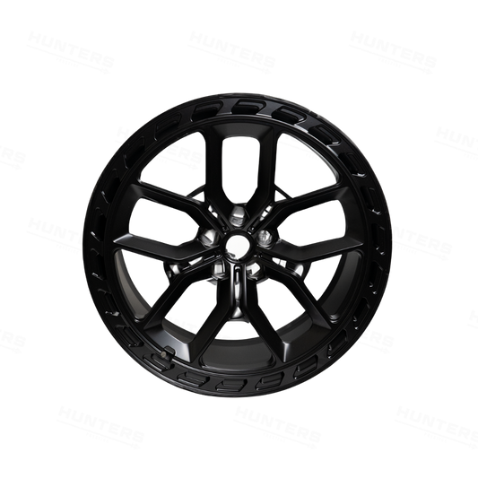 22 inch Satin Black Forged Alloy Wheel (Set of 4)